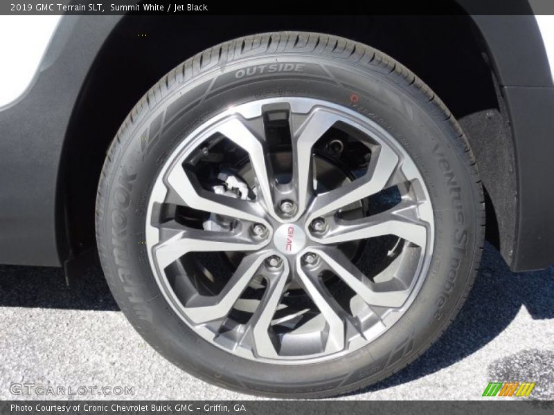 Summit White / Jet Black 2019 GMC Terrain SLT