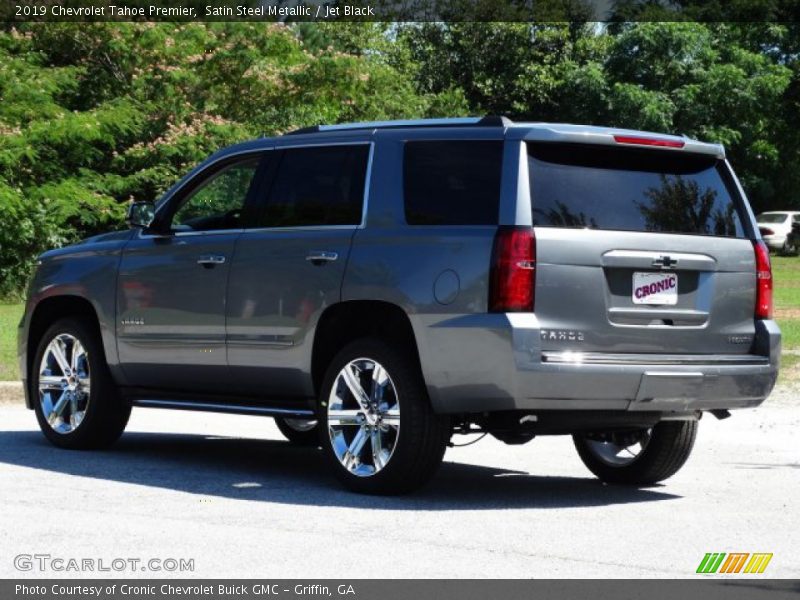 Satin Steel Metallic / Jet Black 2019 Chevrolet Tahoe Premier