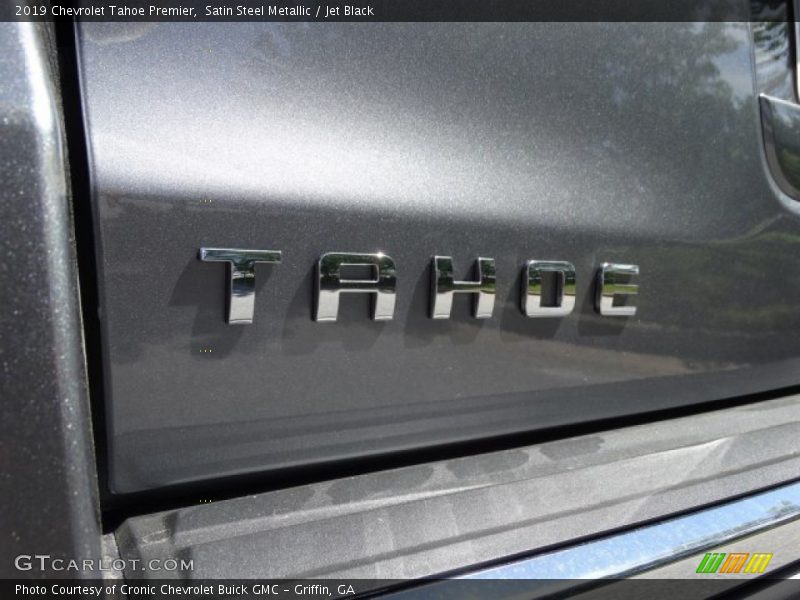 Satin Steel Metallic / Jet Black 2019 Chevrolet Tahoe Premier