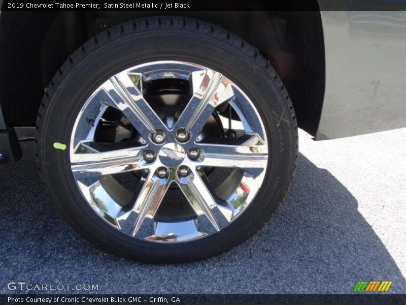 Satin Steel Metallic / Jet Black 2019 Chevrolet Tahoe Premier