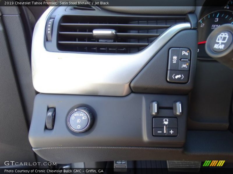 Satin Steel Metallic / Jet Black 2019 Chevrolet Tahoe Premier