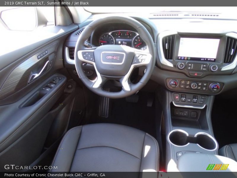Summit White / Jet Black 2019 GMC Terrain SLT