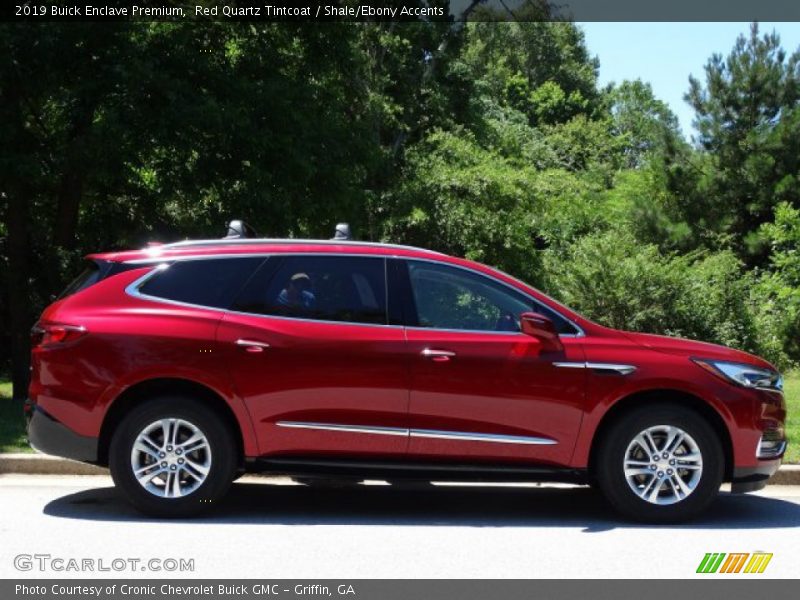 Red Quartz Tintcoat / Shale/Ebony Accents 2019 Buick Enclave Premium