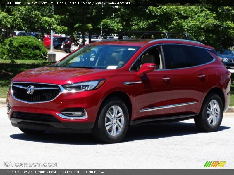 Red Quartz Tintcoat / Shale/Ebony Accents 2019 Buick Enclave Premium