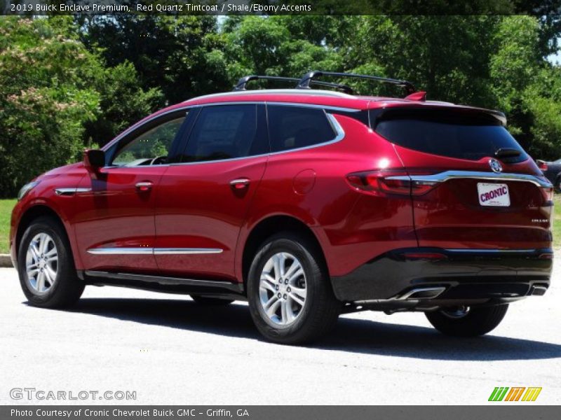 Red Quartz Tintcoat / Shale/Ebony Accents 2019 Buick Enclave Premium