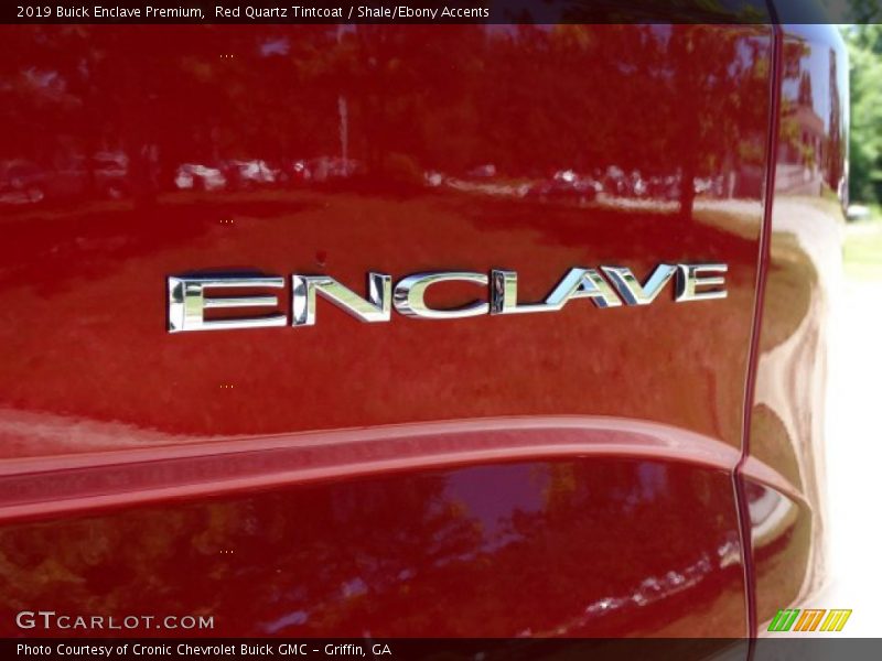 Red Quartz Tintcoat / Shale/Ebony Accents 2019 Buick Enclave Premium