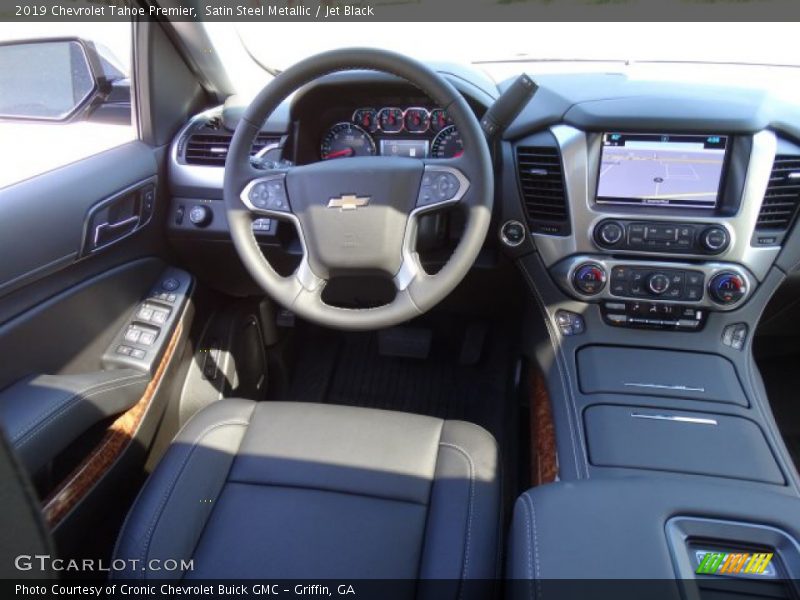 Satin Steel Metallic / Jet Black 2019 Chevrolet Tahoe Premier