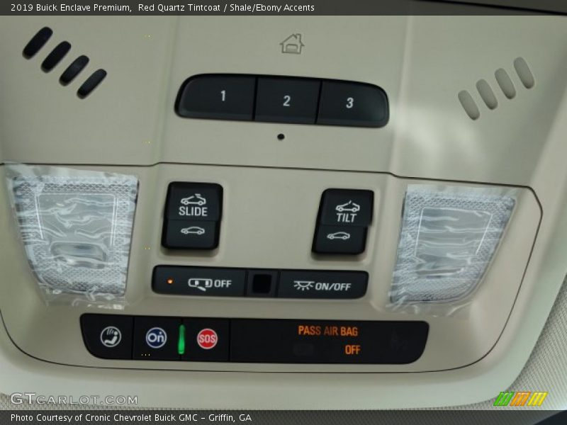 Red Quartz Tintcoat / Shale/Ebony Accents 2019 Buick Enclave Premium