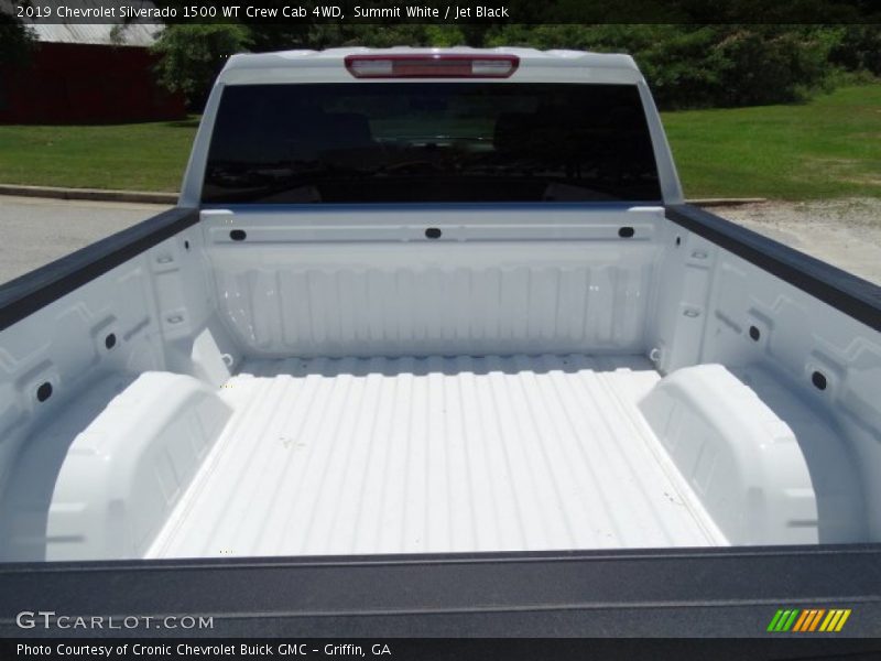 Summit White / Jet Black 2019 Chevrolet Silverado 1500 WT Crew Cab 4WD