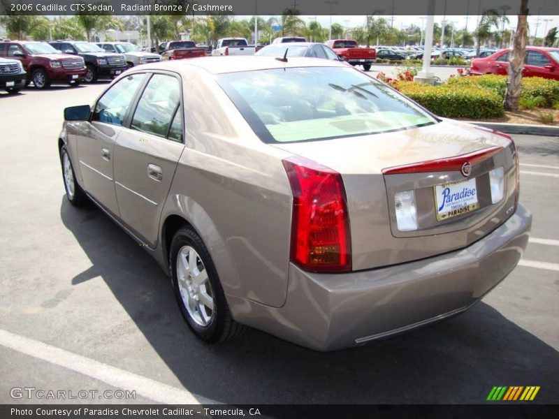 Radiant Bronze / Cashmere 2006 Cadillac CTS Sedan