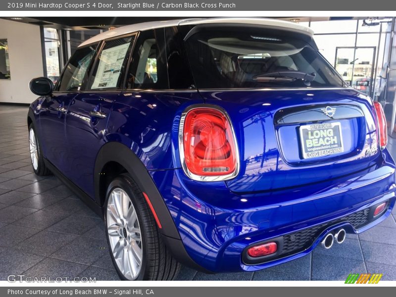 Starlight Blue / Carbon Black Cross Punch 2019 Mini Hardtop Cooper S 4 Door
