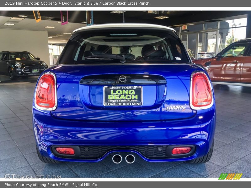 Starlight Blue / Carbon Black Cross Punch 2019 Mini Hardtop Cooper S 4 Door