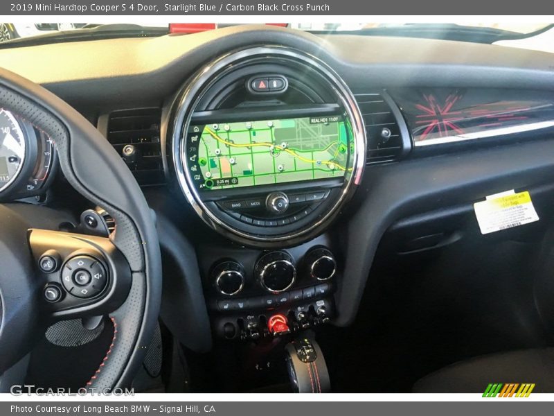 Starlight Blue / Carbon Black Cross Punch 2019 Mini Hardtop Cooper S 4 Door