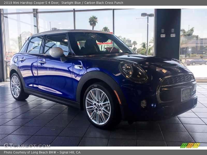 Starlight Blue / Carbon Black Cross Punch 2019 Mini Hardtop Cooper S 4 Door
