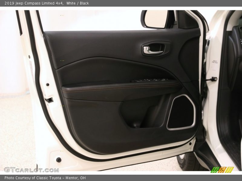 White / Black 2019 Jeep Compass Limited 4x4