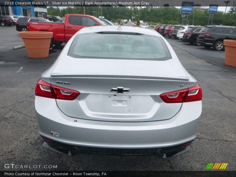 Silver Ice Metallic / Dark Atmosphere/­Medium Ash Gray 2018 Chevrolet Malibu LT