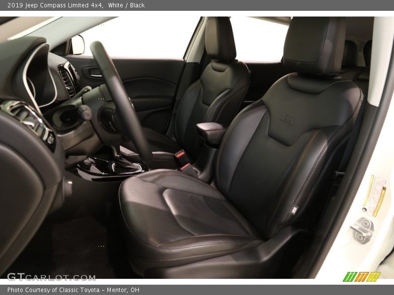 White / Black 2019 Jeep Compass Limited 4x4