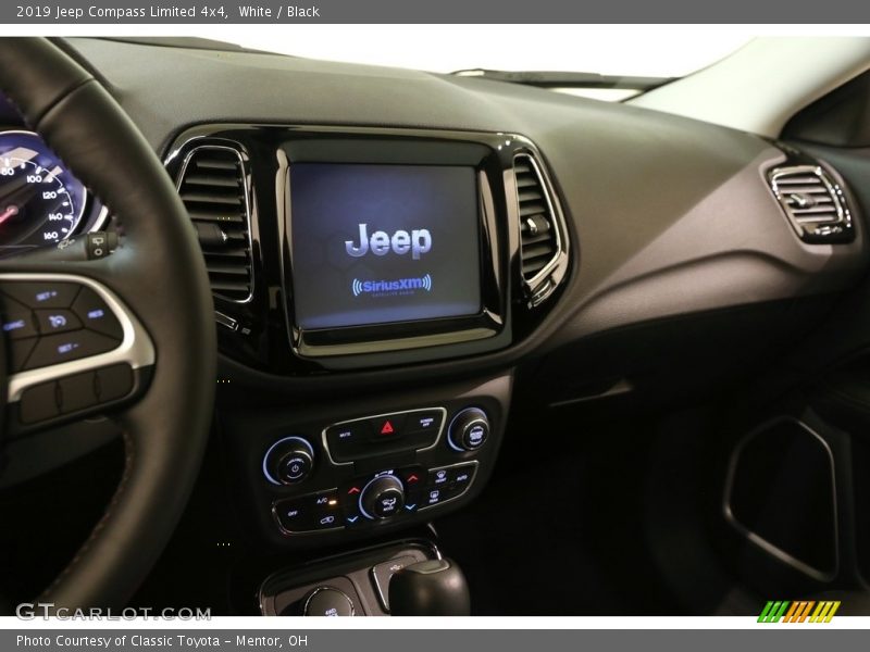 White / Black 2019 Jeep Compass Limited 4x4