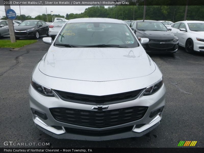 Silver Ice Metallic / Dark Atmosphere/­Medium Ash Gray 2018 Chevrolet Malibu LT