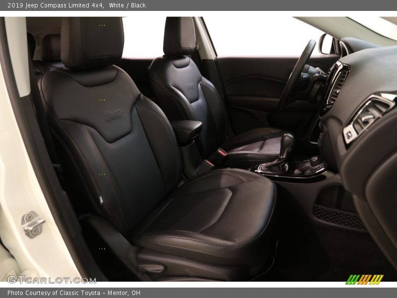 White / Black 2019 Jeep Compass Limited 4x4