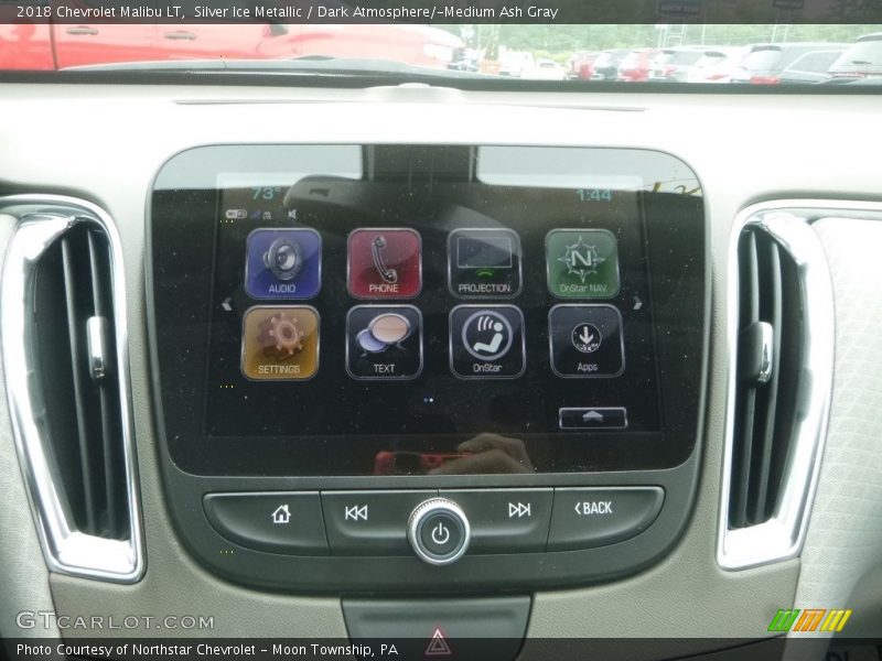 Silver Ice Metallic / Dark Atmosphere/­Medium Ash Gray 2018 Chevrolet Malibu LT