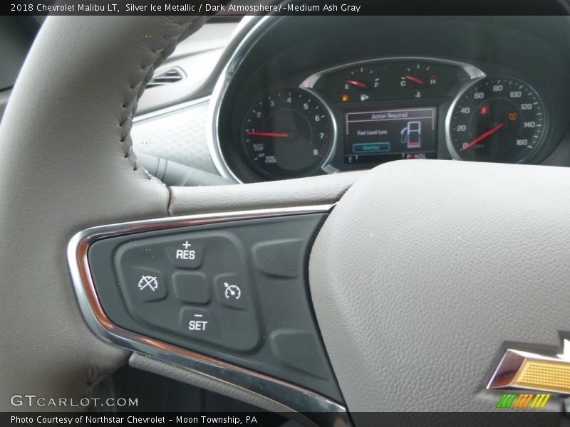 Silver Ice Metallic / Dark Atmosphere/­Medium Ash Gray 2018 Chevrolet Malibu LT