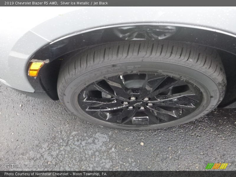 Silver Ice Metallic / Jet Black 2019 Chevrolet Blazer RS AWD