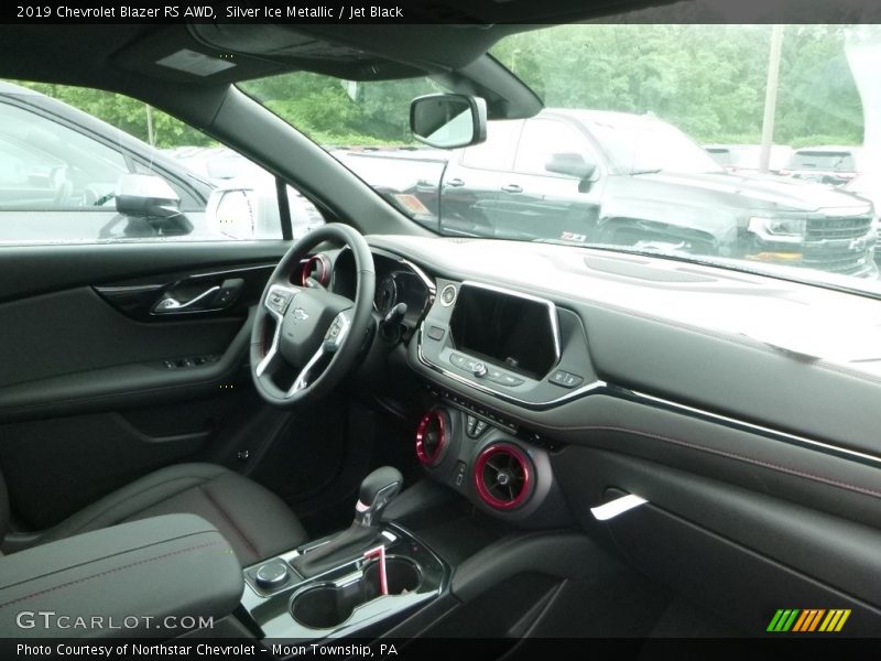 Silver Ice Metallic / Jet Black 2019 Chevrolet Blazer RS AWD
