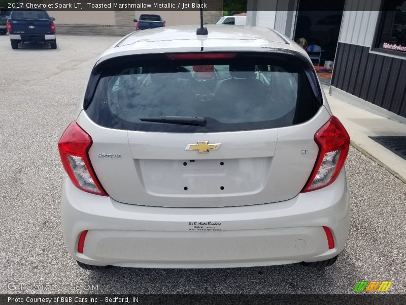 Toasted Marshmallow Metallic / Jet Black 2017 Chevrolet Spark LT
