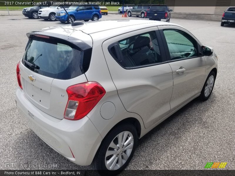 Toasted Marshmallow Metallic / Jet Black 2017 Chevrolet Spark LT