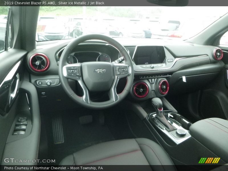 Silver Ice Metallic / Jet Black 2019 Chevrolet Blazer RS AWD