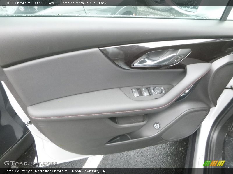 Silver Ice Metallic / Jet Black 2019 Chevrolet Blazer RS AWD