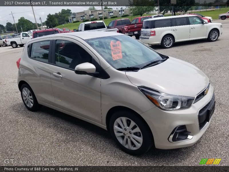 Toasted Marshmallow Metallic / Jet Black 2017 Chevrolet Spark LT