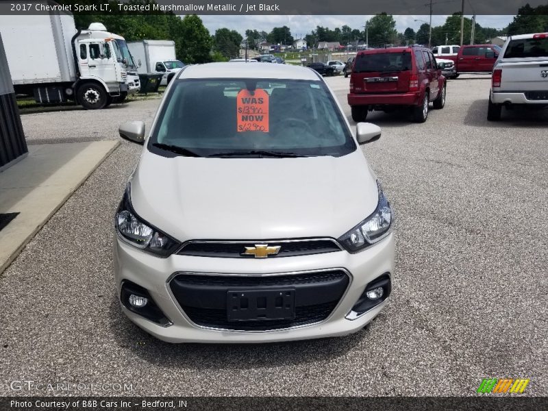 Toasted Marshmallow Metallic / Jet Black 2017 Chevrolet Spark LT
