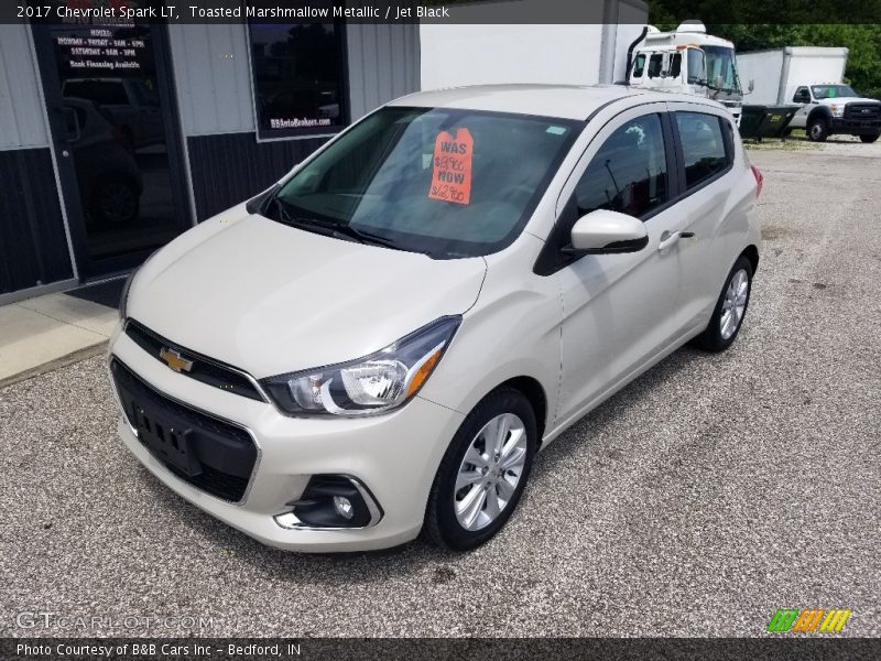 Toasted Marshmallow Metallic / Jet Black 2017 Chevrolet Spark LT