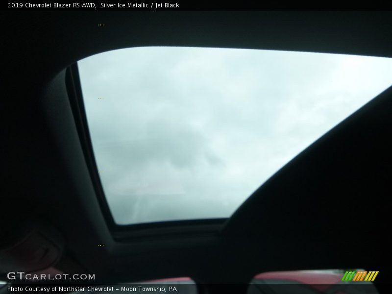 Silver Ice Metallic / Jet Black 2019 Chevrolet Blazer RS AWD