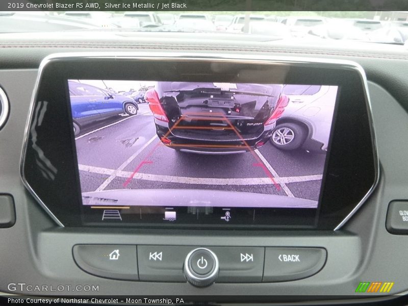 Silver Ice Metallic / Jet Black 2019 Chevrolet Blazer RS AWD