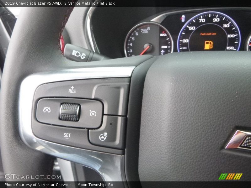 Silver Ice Metallic / Jet Black 2019 Chevrolet Blazer RS AWD