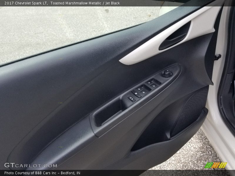 Toasted Marshmallow Metallic / Jet Black 2017 Chevrolet Spark LT