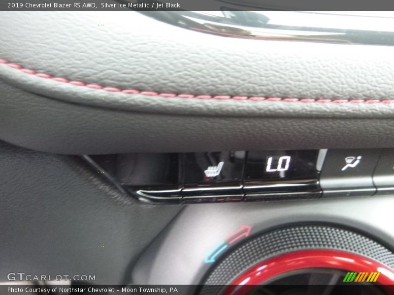 Silver Ice Metallic / Jet Black 2019 Chevrolet Blazer RS AWD
