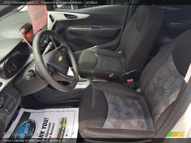 Toasted Marshmallow Metallic / Jet Black 2017 Chevrolet Spark LT
