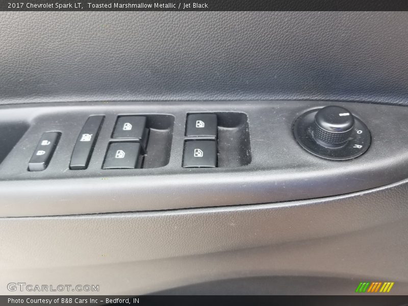 Toasted Marshmallow Metallic / Jet Black 2017 Chevrolet Spark LT