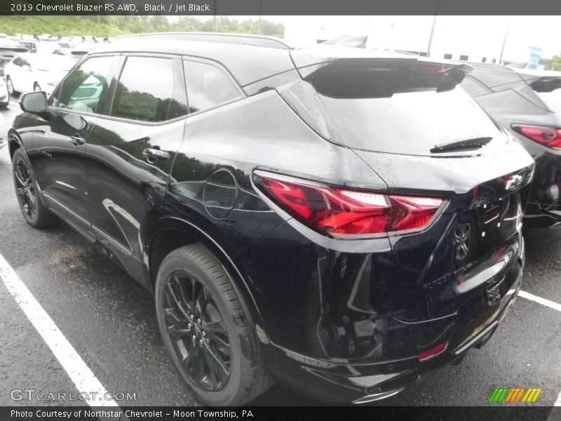 Black / Jet Black 2019 Chevrolet Blazer RS AWD