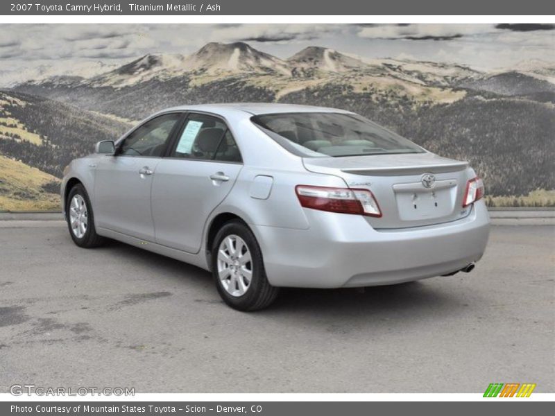 Titanium Metallic / Ash 2007 Toyota Camry Hybrid