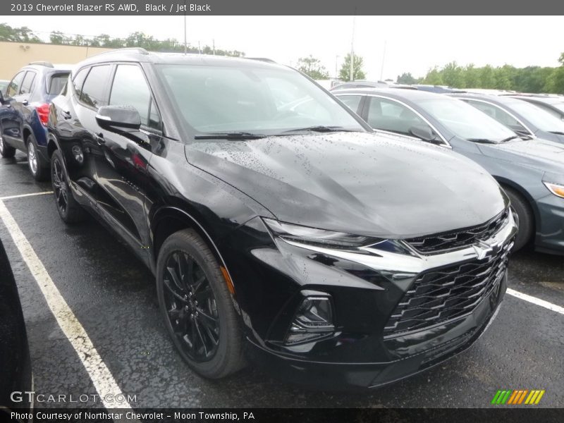 Black / Jet Black 2019 Chevrolet Blazer RS AWD