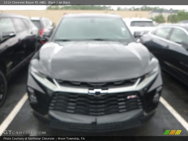 Black / Jet Black 2019 Chevrolet Blazer RS AWD