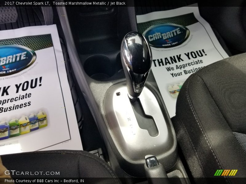 Toasted Marshmallow Metallic / Jet Black 2017 Chevrolet Spark LT
