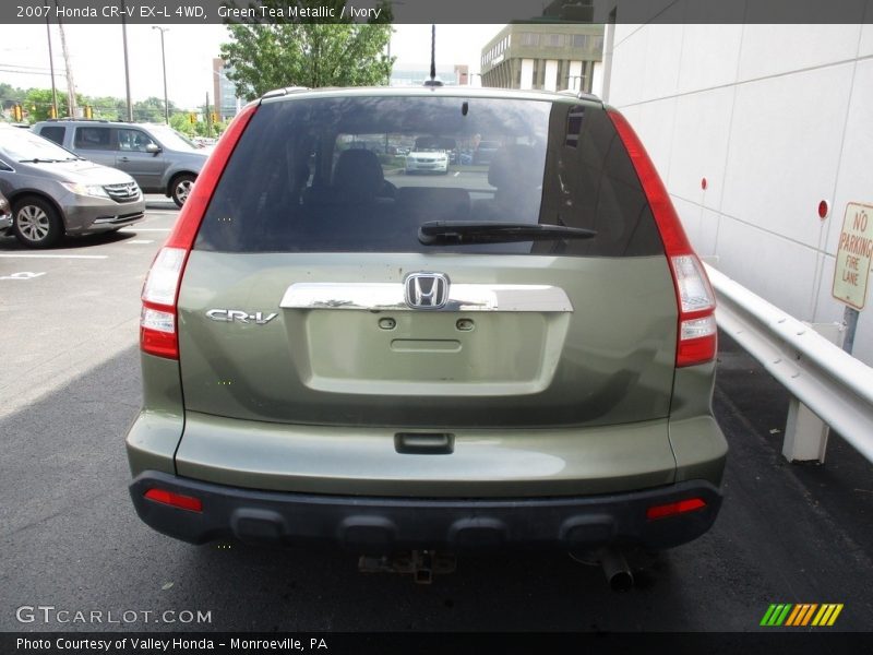 Green Tea Metallic / Ivory 2007 Honda CR-V EX-L 4WD