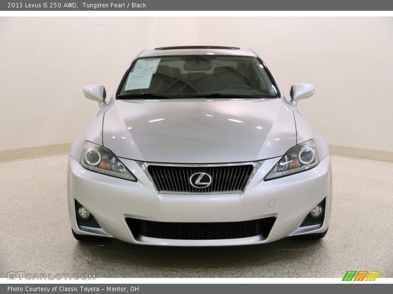 Tungsten Pearl / Black 2013 Lexus IS 250 AWD