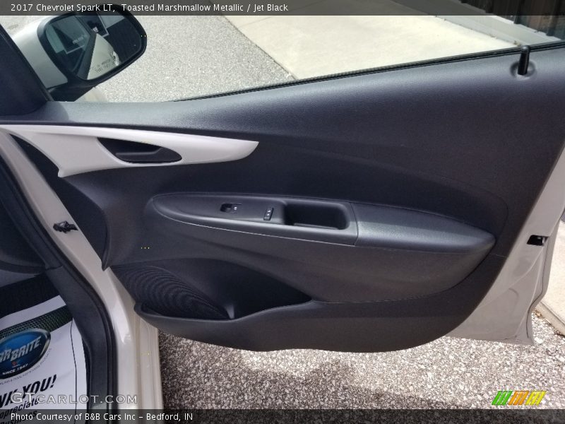 Toasted Marshmallow Metallic / Jet Black 2017 Chevrolet Spark LT